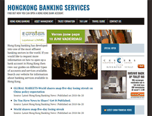 Tablet Screenshot of hongkongbankingservices.com